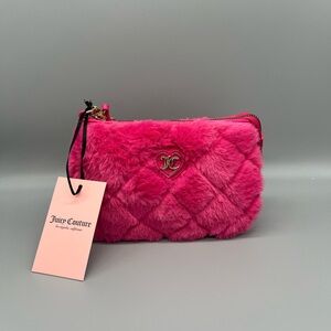 Juicy couture get cozy mini wristlet purse